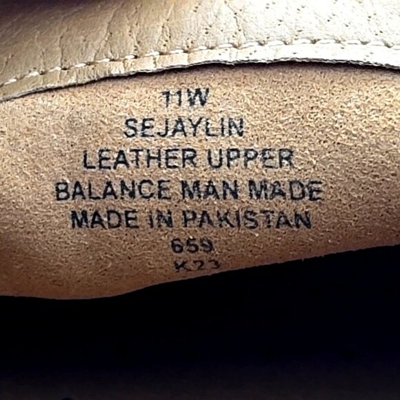 Easy Spirit Jaylin Blue Leather Slip-On Comfort Loafers Shoes Women’s Size 11W - Picture 12 of 12